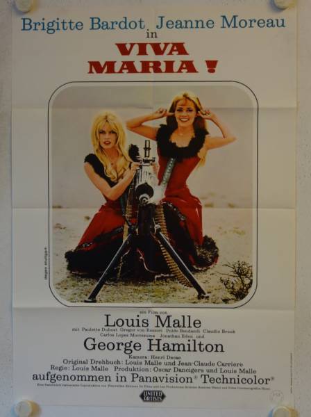 Viva Maria! original release german movie poster
